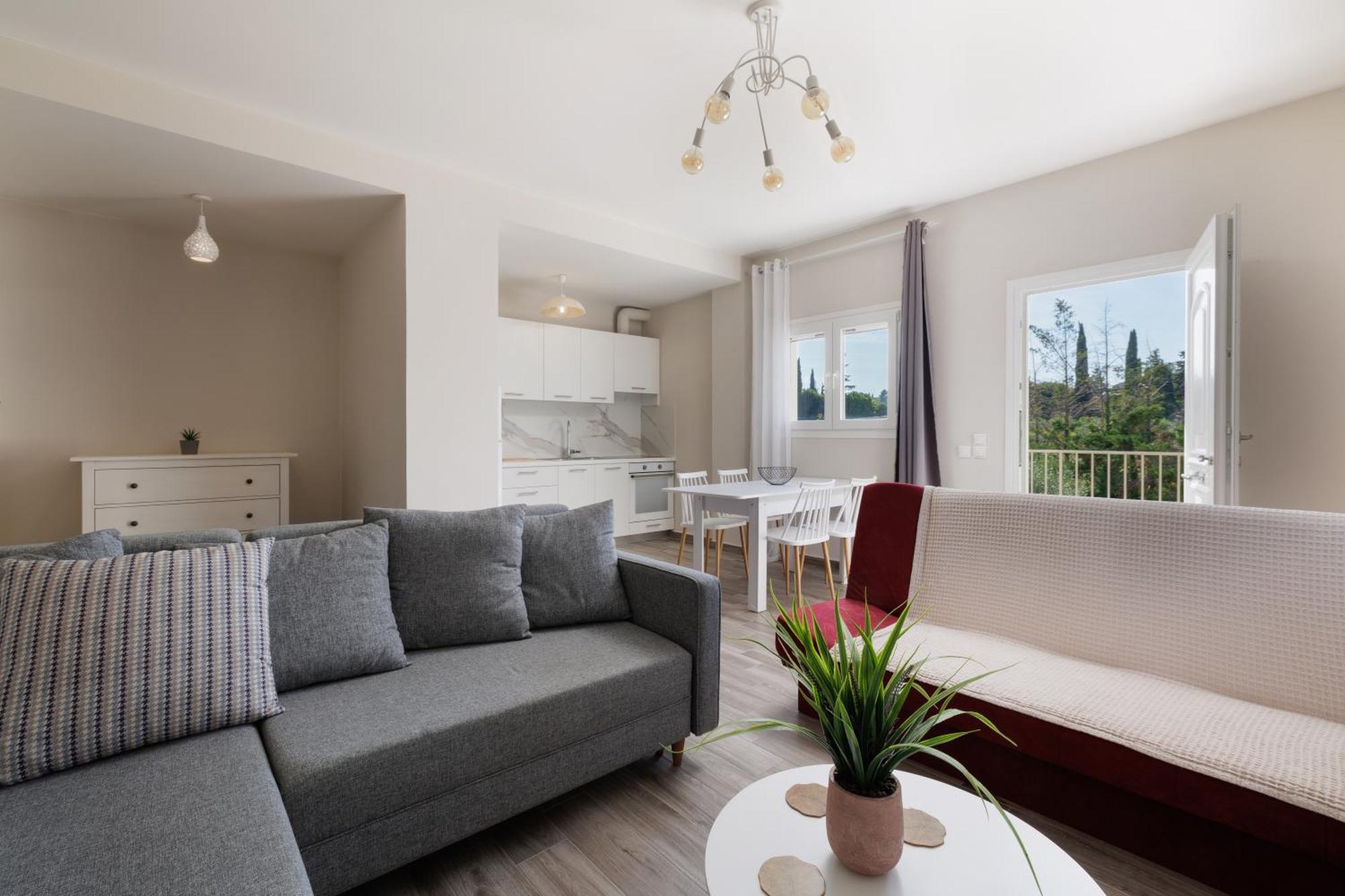 Sundial House Apartment Gouvia Ngoại thất bức ảnh